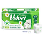 Papier toaletowy Velvet Rumianek i aloes (8+2)