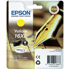 Tusz  Epson T1634 XL do WF-2520NF/2530WF/2510WF  | 6.5ml | yellow