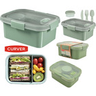 Pojemnik lunchowy Curver Lunch Kit 1.2L zielony