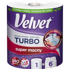 Rczniki w rolce Velvet Turbo 3w celuloza biae