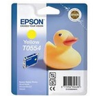 Tusz Epson T0554  do Stylus Photo R-240/245, RX-425/520  | 8ml | yellow